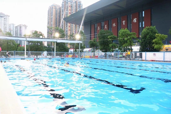 马尾体育馆室外游泳池即将开放