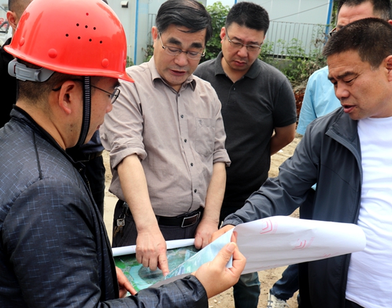 马尾区领导带队开展防汛安全工作检查