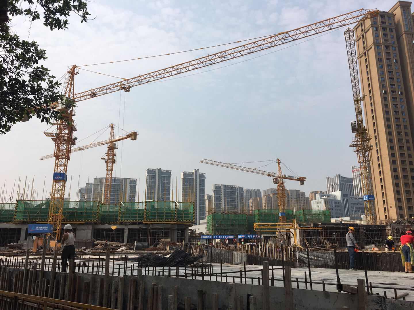 ？快洲安置房项目将于年底完成主体结构施工