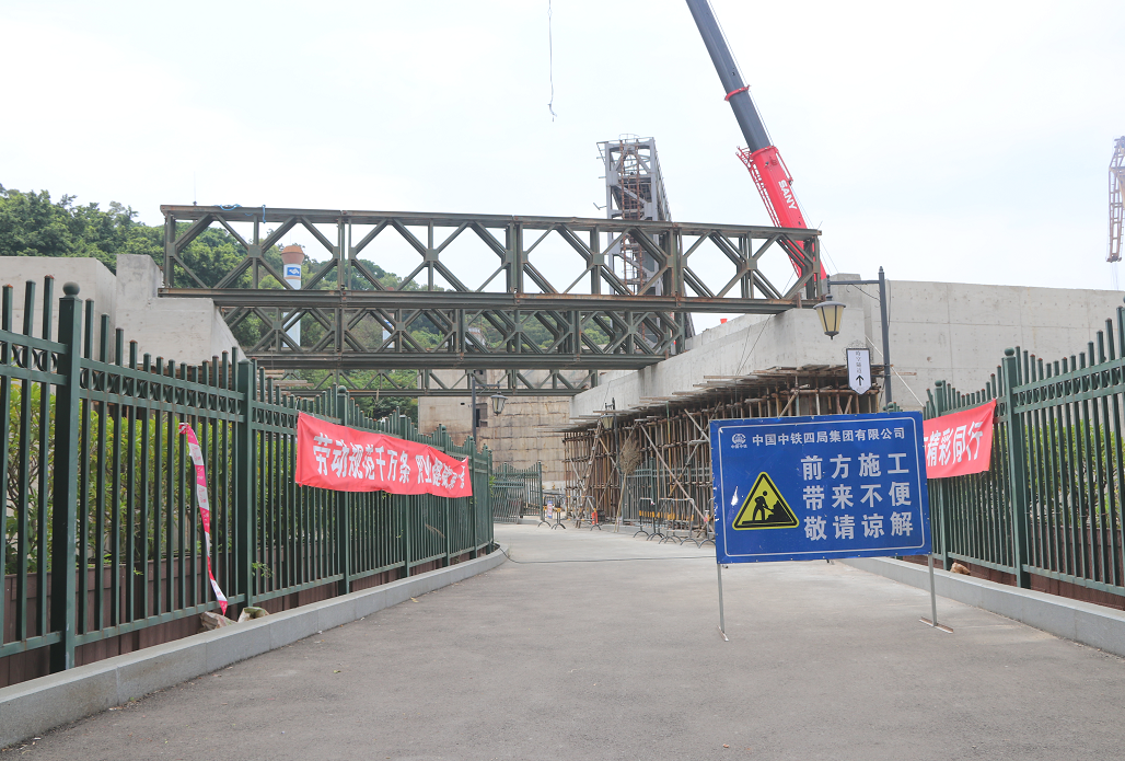 马尾造船厂段通行便道预计8月通车