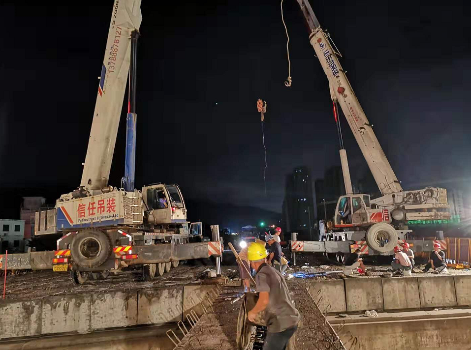 奋战至凌晨！铁南西路三期及周边道路工程全线贯通